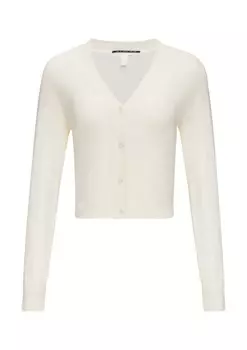 Вязаный кардиган QS Knit Cardigan, кремовый