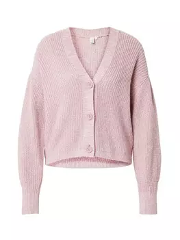 Вязаный кардиган QS Knit Cardigan, светло-розовый