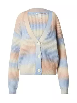 Вязаный кардиган Qs, светло-синий