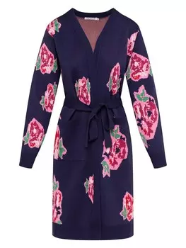 Вязаный кардиган Quiosque, ночной синий