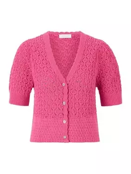Вязаный кардиган Rich & Royal, фуксия