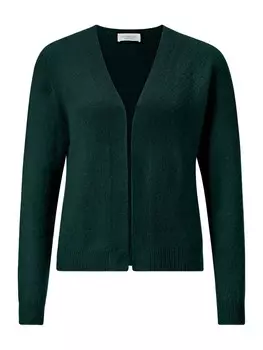 Вязаный кардиган Rich & Royal, темно-зеленый