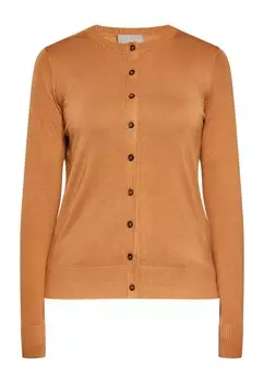 Вязаный кардиган Risa, коричневый