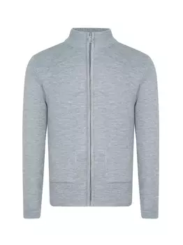 Вязаный кардиган Ron Tomson, серый