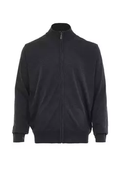 Вязаный кардиган rovic, темно-серый