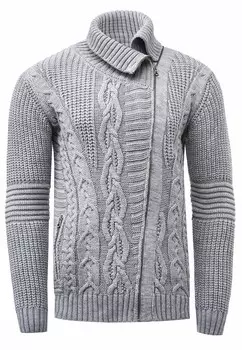 Вязаный кардиган Rusty Neal Knit Cardigan, серый