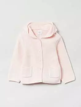 Вязаный кардиган с капюшоном и ушками Gap, цвет light pink