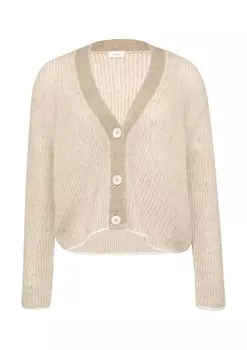Вязаный кардиган s.Oliver BLACK LABEL, цвет Beige/Chamois