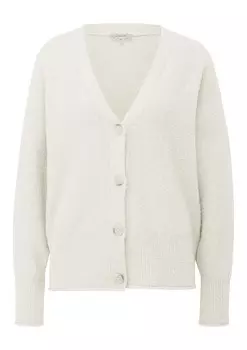 Вязаный кардиган s.Oliver Knit Cardigan, экрю