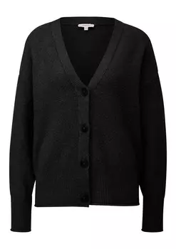 Вязаный кардиган s.Oliver Knit Cardigan, черный