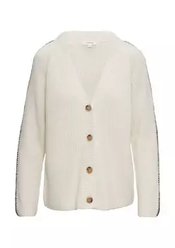 Вязаный кардиган s.Oliver Knit Cardigan, кремовый