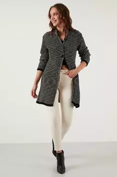 Вязаный кардиган с высоким воротником и пуговицами Regular Fit 6310012 Lela