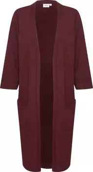 Вязаный кардиган Saint Tropez, кармин красный