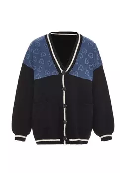 Вязаный кардиган SANIKA, черный