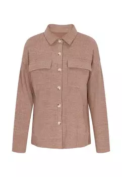 Вязаный кардиган SANIKA, цвет mottled brown