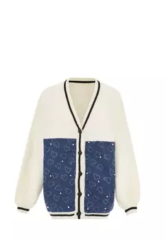 Вязаный кардиган SANIKA, синий