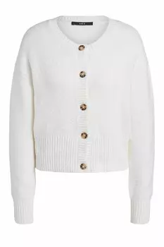 Вязаный кардиган Set, белый