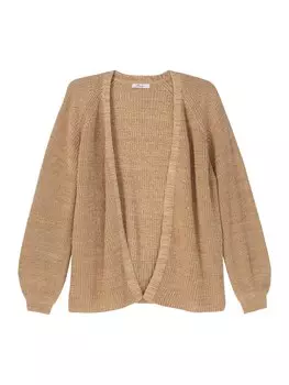 Вязаный кардиган Sheego, цвет Cappuccino