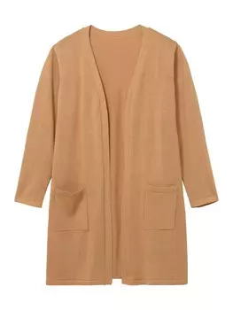 Вязаный кардиган SHEEGO Knit Cardigan, кэмел