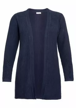 Вязаный кардиган SHEEGO Knit Cardigan, морской синий