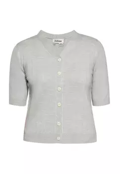 Вязаный кардиган Sidona, светло-серый