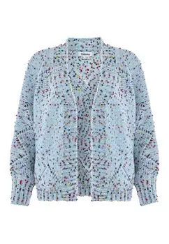 Вязаный кардиган Sidona, светло-синий