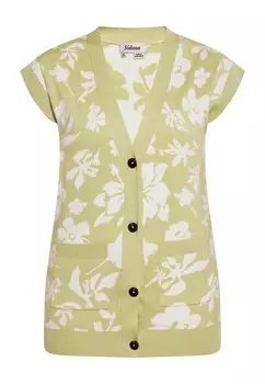 Вязаный кардиган Sidona, светло-зеленый