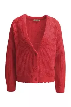 Вязаный кардиган Smith&Soul, красный