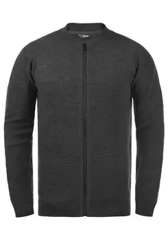 Вязаный кардиган !Solid Cezar, серый