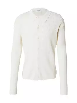 Вязаный кардиган Soulland Paul, белый