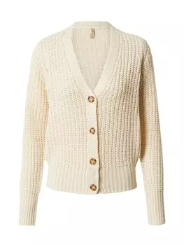 Вязаный кардиган Soyaconcept, кремовый