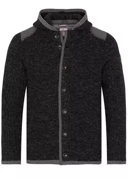 Вязаный кардиган SPIETH & WENSKY NABOR, черный