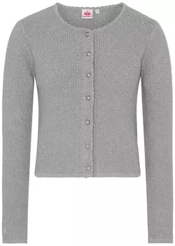 Вязаный кардиган Spieth & Wensky Pupa, светло-серый