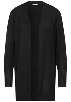 Вязаный кардиган STREET ONE Knit Cardigan, черный