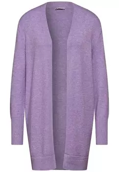 Вязаный кардиган STREET ONE Knit Cardigan, цвет violet