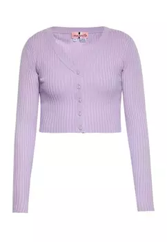 Вязаный кардиган Swirly, лавандовый