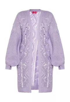 Вязаный кардиган swirly, лавандовый