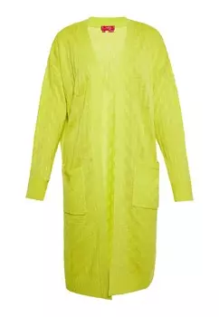 Вязаный кардиган Swirly, зеленый