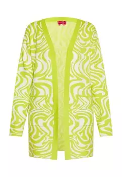 Вязаный кардиган Swirly, зеленый
