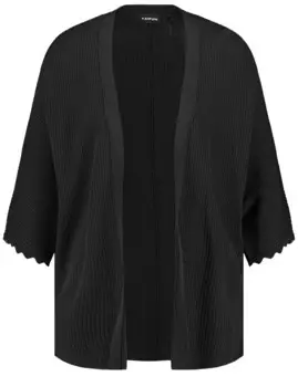 Вязаный кардиган Taifun, черный