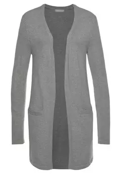 Вязаный кардиган Tamaris Knit Cardigan, серый