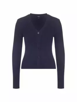 Вязаный кардиган Theory, тёмно-синий