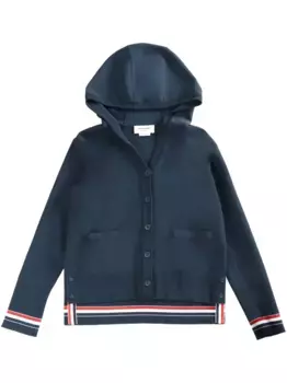 Вязаный кардиган THOM BROWNE, синий