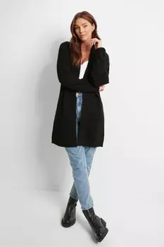 Вязаный кардиган Threadbare, черный