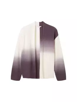 Вязаный кардиган Tom Tailor, белый