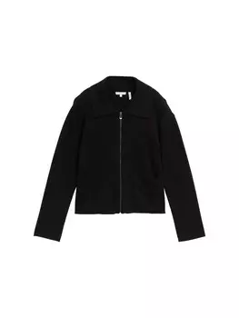 Вязаный кардиган TOM TAILOR, черный