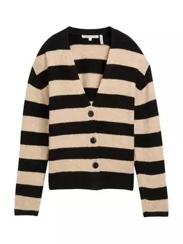 Вязаный кардиган TOM TAILOR DENIM, цвет mottled beige