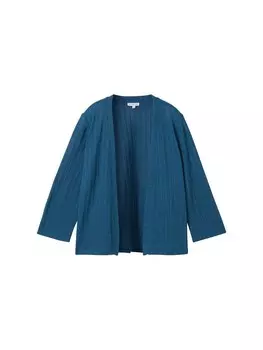 Вязаный кардиган TOM TAILOR Knit Cardigan, цвет cyan blue