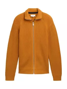 Вязаный кардиган TOM TAILOR Knit Cardigan, коричневый