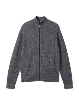 Вязаный кардиган TOM TAILOR Knit Cardigan, пятнистый синий